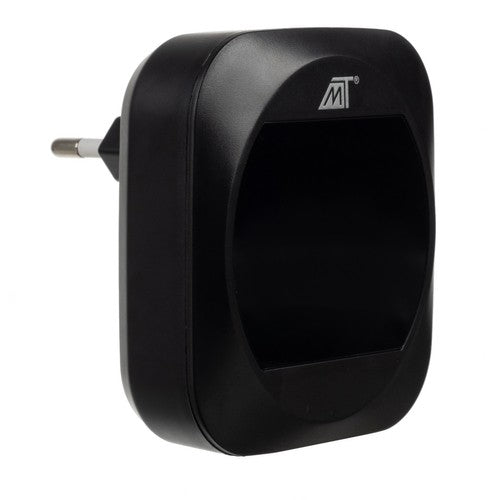 Campanello wireless nero con visualizzazione temperatura  WB270