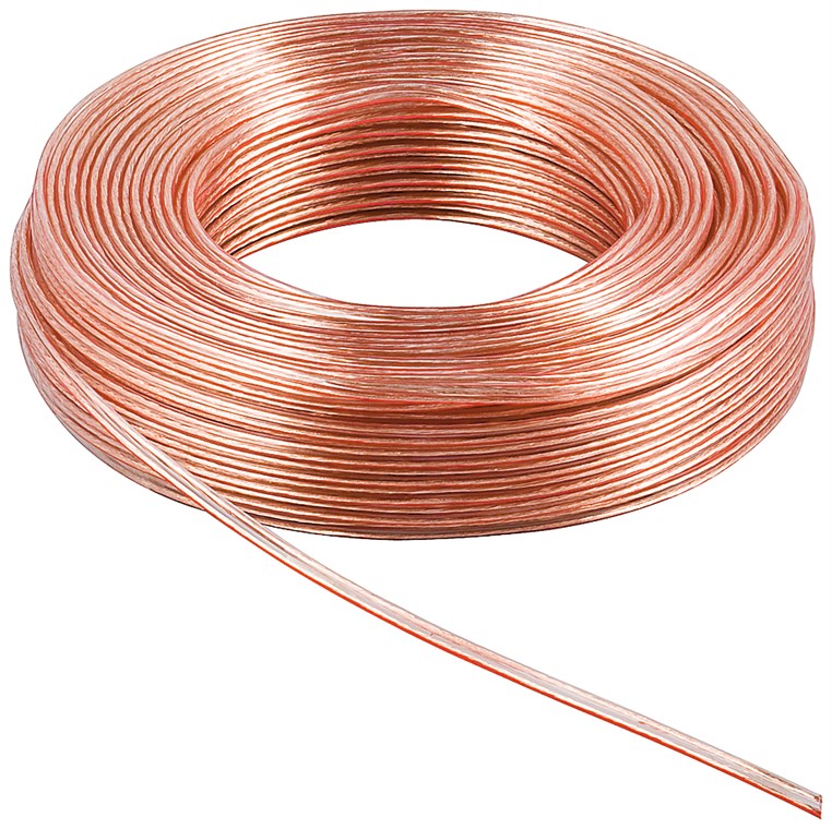 Cavo per altoparlante 2x0,75mm² matassa da 10m 67719 4040849677199 Goobay WB301