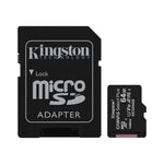 Scheda di memoria microSD 64 GB Kingston con adattatore