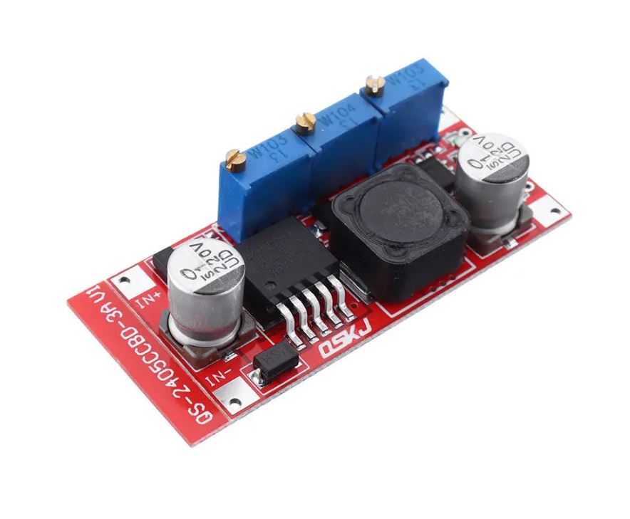 Convertitore DC-DC regolabile 7-35 V a 1,25-30 V, 3 A