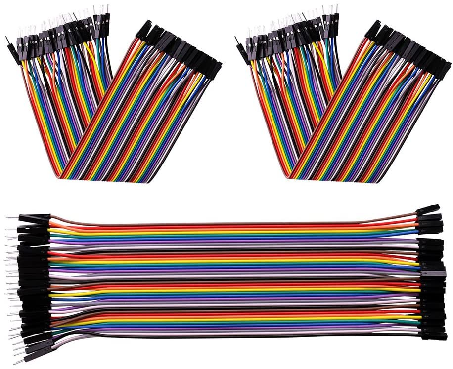 Cavo jumper multicolore 40 pin da 210 mm per Arduino e Raspberry Pi