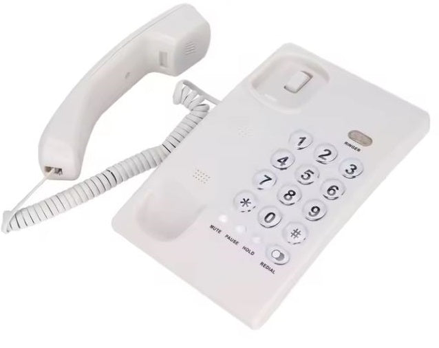 Telefono fisso con filo a pulsanti grandi bianco LE-113 6920160001133 WB562