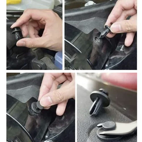 Set di rivetti in plastica per auto 620 pezzi universale