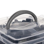 Set di rivetti in plastica per auto 620 pezzi universale