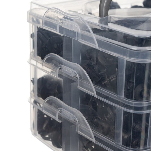 Set di rivetti in plastica per auto 620 pezzi universale