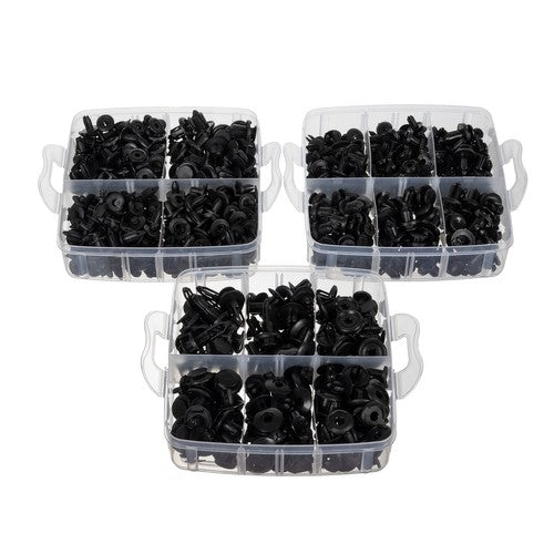 Set di rivetti in plastica per auto 620 pezzi universale