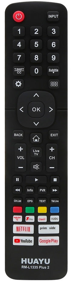 Telecomando per HISENSE TV LCD LED RM-L1335 Plus 2 6931956800939 WB798