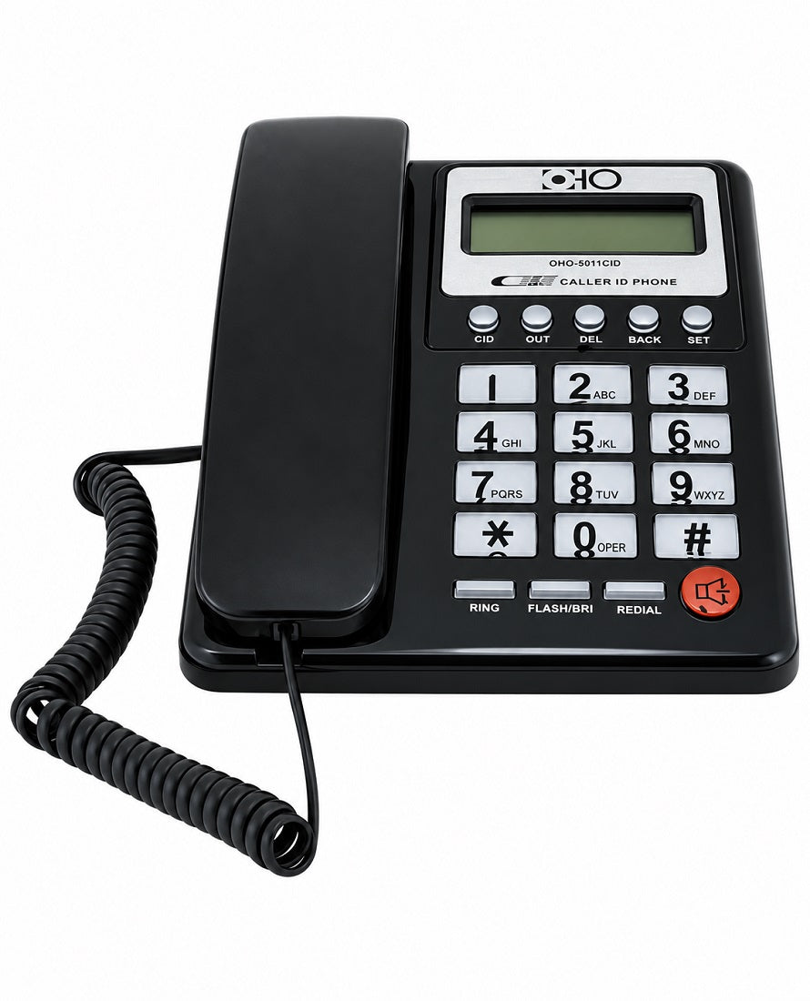 Telefono fisso con tasti grandi e funzione calcolatrice vari colori  6928276050113 OHO-5011CID WB1361