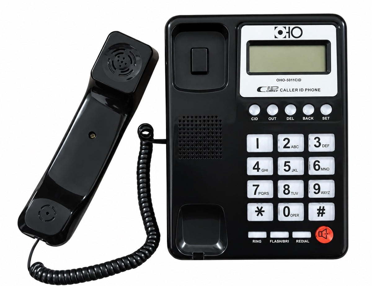 Telefono fisso con tasti grandi e funzione calcolatrice vari colori  6928276050113 OHO-5011CID WB1361