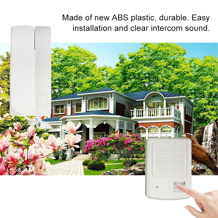 Campanello interfonico cablato GF-808 con sblocco porta - immagine 4