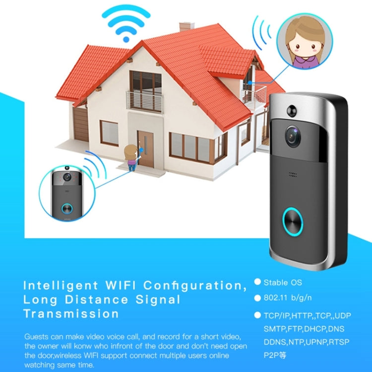 Campanello video smart M3 WiFi 720P senza Ding Dong - immagine 7
