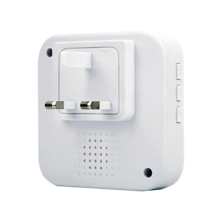 Ricevitore wireless per campanello IP55, 110 dB, 300 m con spina UK - immagine 3