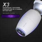 Telecamera spia WiFi X3 1080p IP54 con visione notturna - immagine 4