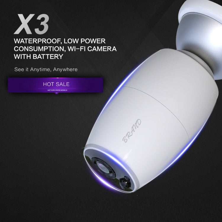 Telecamera spia WiFi X3 1080p IP54 con visione notturna - immagine 4