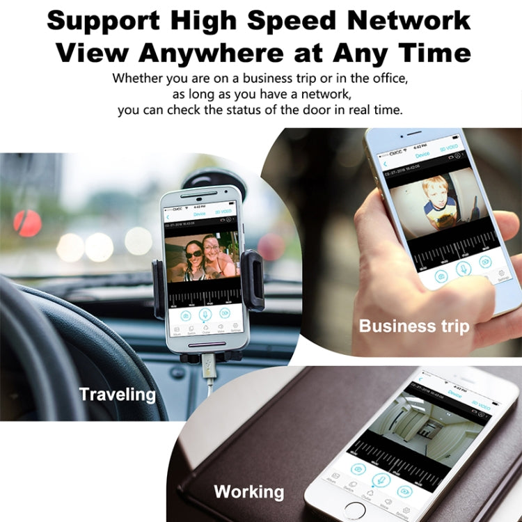 Campanello video WiFi M200B con interfono e PIR