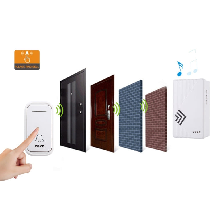 Campanello senza fili VOYE V022F con telecomando e 38 suoni