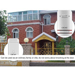 Campanello elettronico wireless cinetico con 3 ricevitori