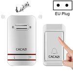 Campanello elettronico wireless cinetico 1 pulsante 1 ricevitore