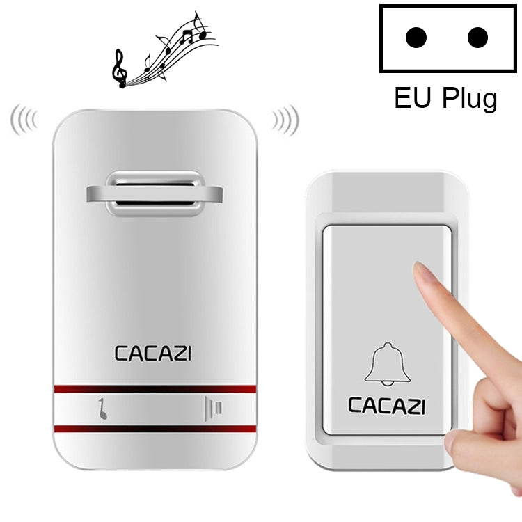 Campanello elettronico wireless cinetico 1 pulsante 1 ricevitore