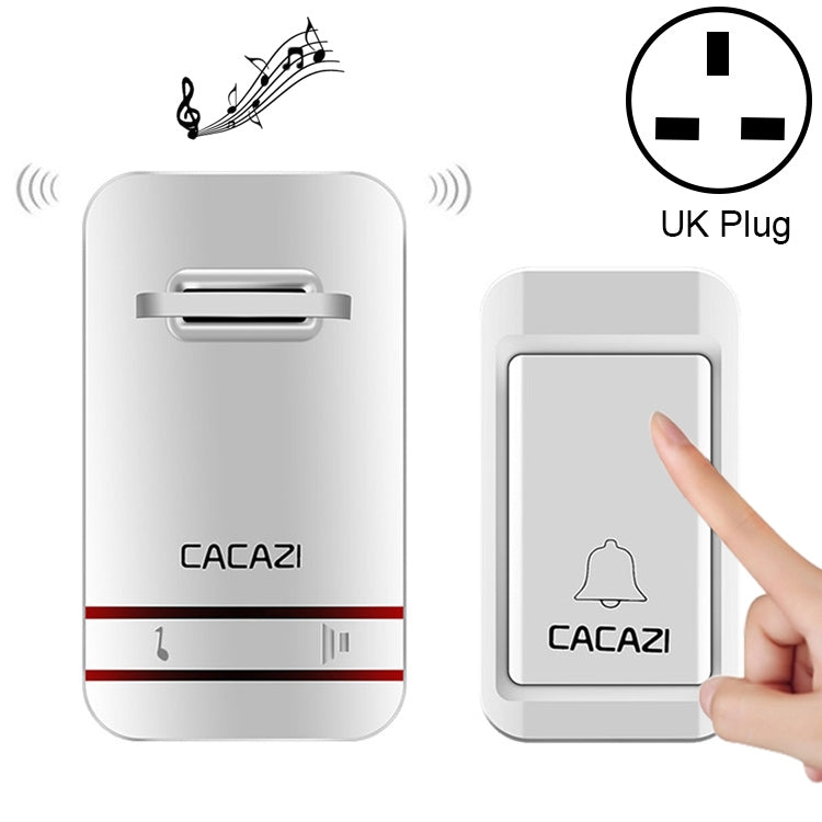 Campanello elettronico wireless cinetico 1 pulsante 1 ricevitore