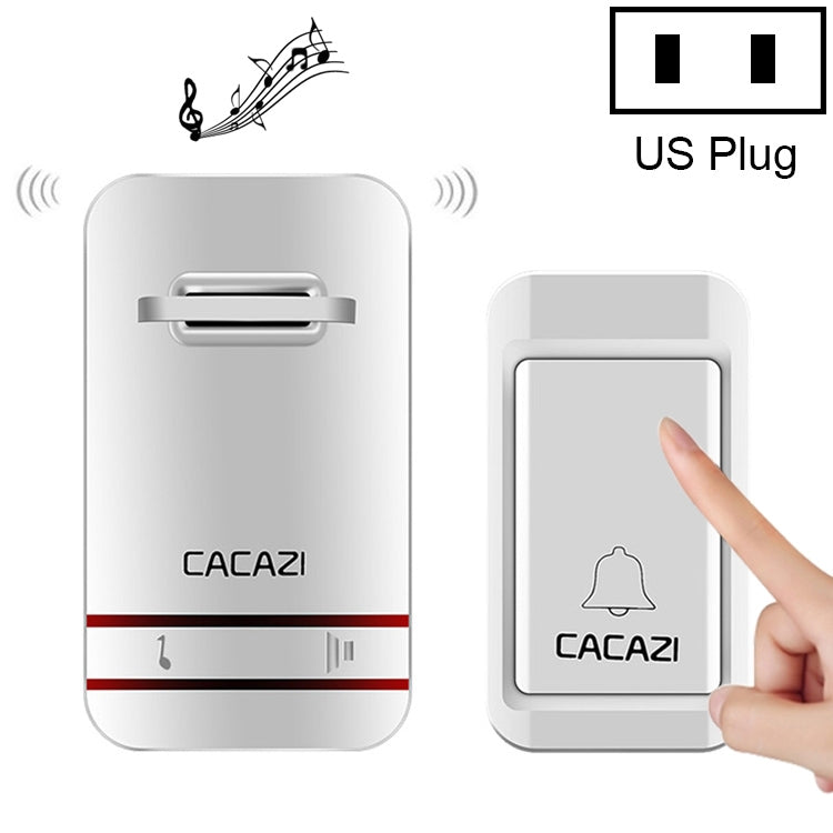 Campanello elettronico wireless cinetico 1 pulsante 1 ricevitore