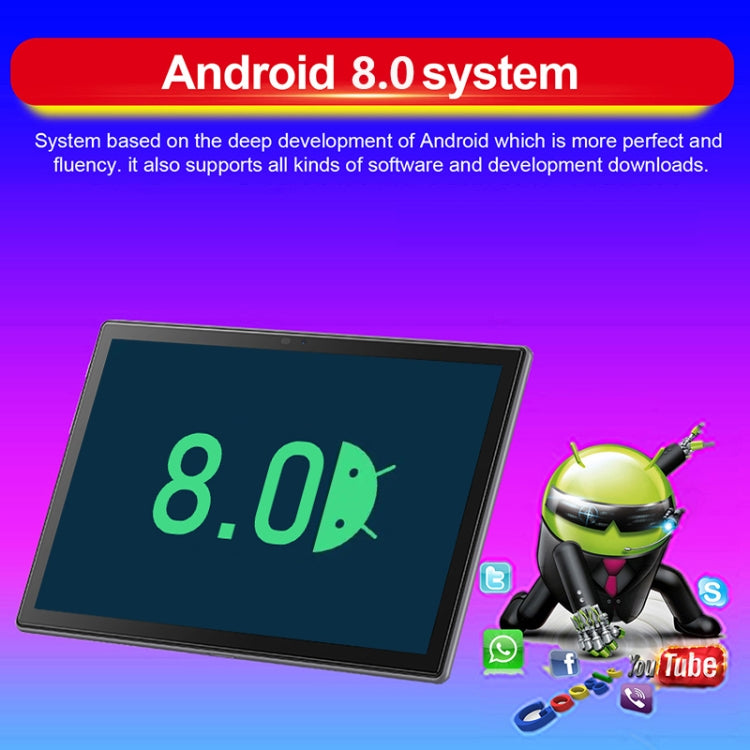 Tablet Android 8.0 MTK6797 Deca Core 10,1" 4GB 64GB