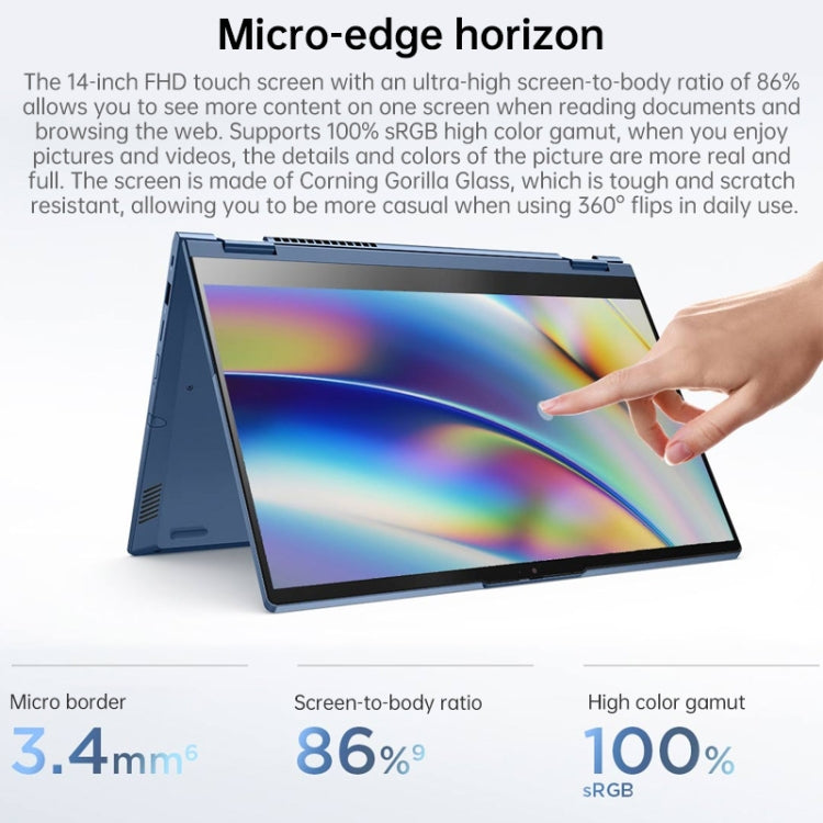 Laptop Windows 10 Pro Intel Core i5-1135G7 14" Touch
