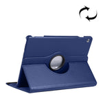 Custodia in pelle con rotazione orizzontale a 360 gradi con texture Litchi per Huawei MediaPad T5 10.1, con supporto, For MediaPad T5 10.1