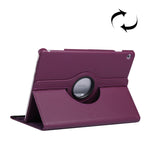 Custodia in pelle con rotazione orizzontale a 360 gradi con texture Litchi per Huawei MediaPad T5 10.1, con supporto, For MediaPad T5 10.1