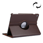 Custodia in pelle con rotazione orizzontale a 360 gradi con texture Litchi per Huawei MediaPad T5 10.1, con supporto, For MediaPad T5 10.1