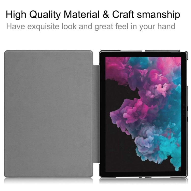 Custodia in pelle flip per Microsoft Surface Pro 4/5/6/7