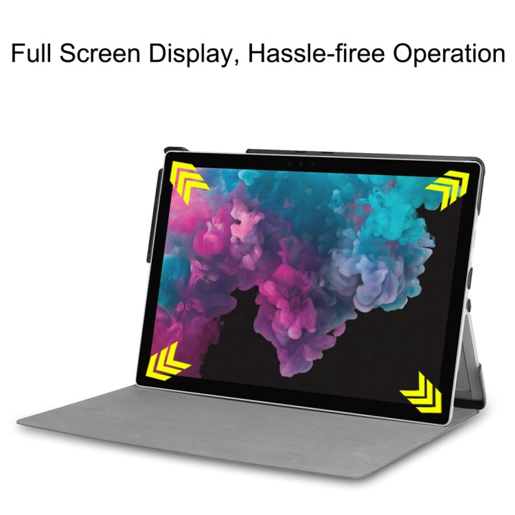 Custodia in pelle PU per Microsoft Surface Pro 4/5/6 12,3"