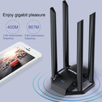 Adattatore WiFi USB COMFAST CF-WU785AC 1300Mbps Dual Band