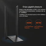 Adattatore USB WiFi Dual Band 1300Mbps con 2 Antenne