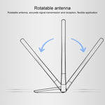 Adattatore USB WiFi Dual Band 1300Mbps con 2 Antenne