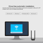 Adattatore USB WiFi Dual Band 1300Mbps con 2 Antenne