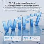 Xiaomi Router BE5000 WiFi 7 Dual Band 2.5G Porta 512MB RAM