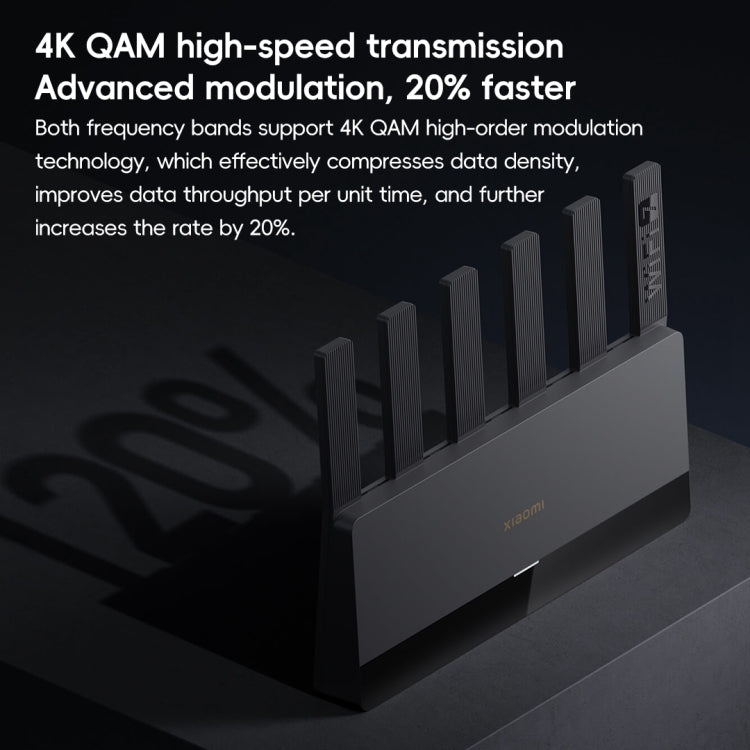 Xiaomi Router BE6500 WiFi 7 Dual Band 2.4GHz 5GHz