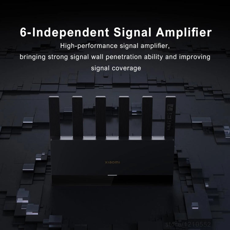 Xiaomi Router BE6500 WiFi 7 Dual Band 2.4GHz 5GHz