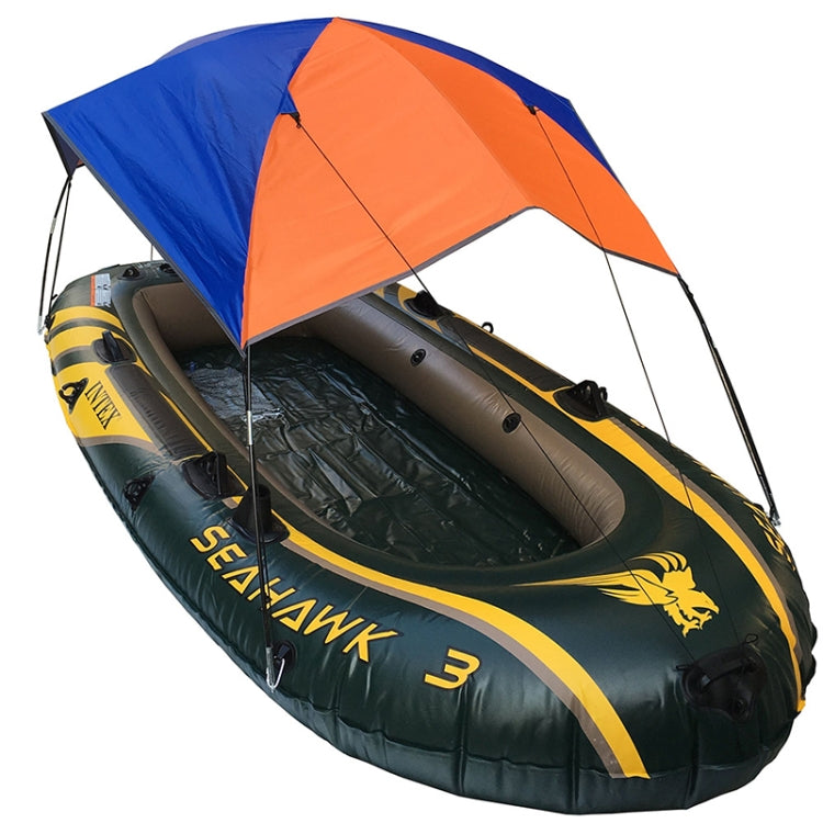 Tenda parasole pieghevole per canoa gonfiabile 2 persone
