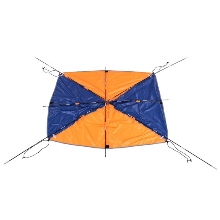 Tenda parasole pieghevole per canoa gonfiabile 2 persone
