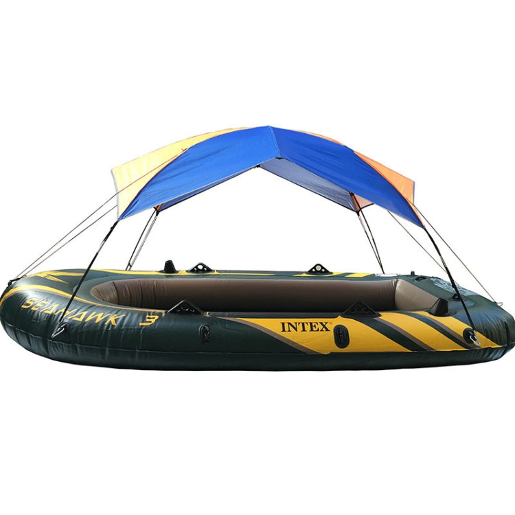 Tenda parasole pieghevole per canoa gonfiabile 2 persone