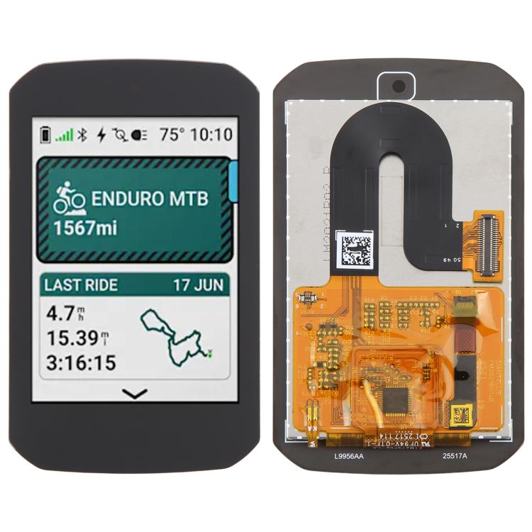 Schermo LCD originale con digitalizzatore per Garmin Edge MTB, gruppo completo, For Garmin Edge 850(Original)