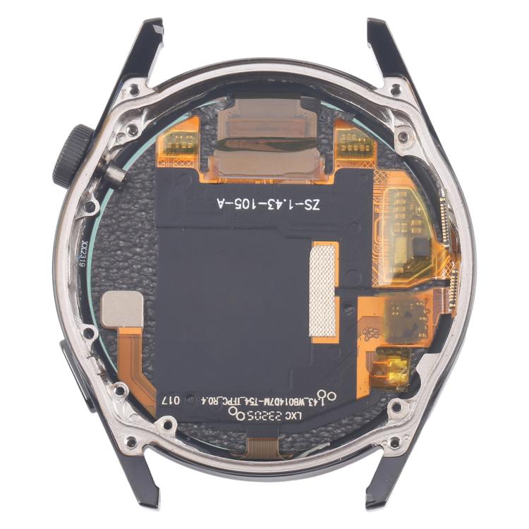 Per Huawei Watch GT 3 46mm JPT-B19 Doppio cavo Schermo LCD Digitalizzatore Gruppo completo con cornice, For Huawei Watch GT 3 46mm(Dual Cable)