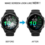 Schermo LCD originale con digitalizzatore per Garmin Forerunner 970, assemblaggio completo., For Garmin Forerunner 970(Original)