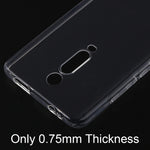 Custodia TPU trasparente ultrasottile per Xiaomi Redmi K20