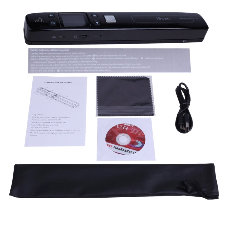 Scanner portatile WiFi iScan02 con doppio rullo per documenti - immagine 6