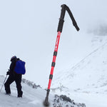 Canna da alpinismo a quattro canne dritte 105 cm