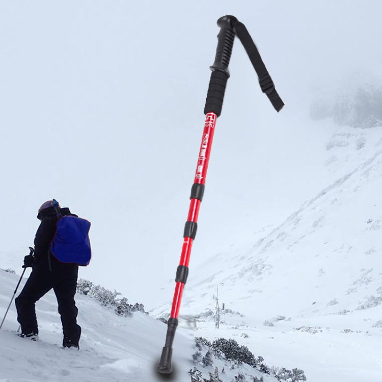 Canna da alpinismo a quattro canne dritte 105 cm