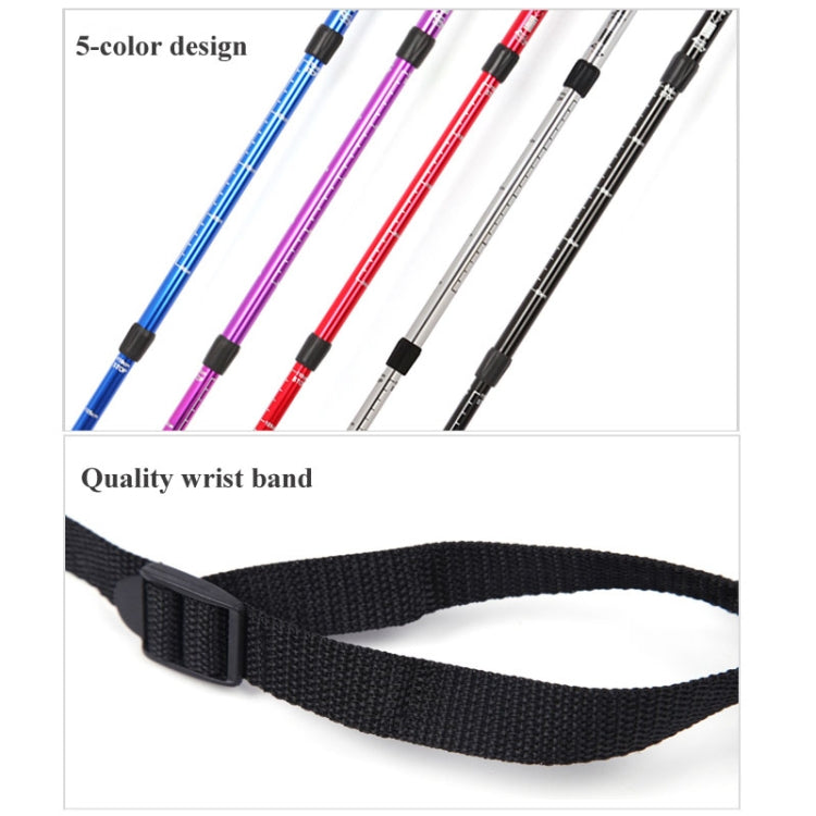 Canna da alpinismo a quattro canne dritte 105 cm